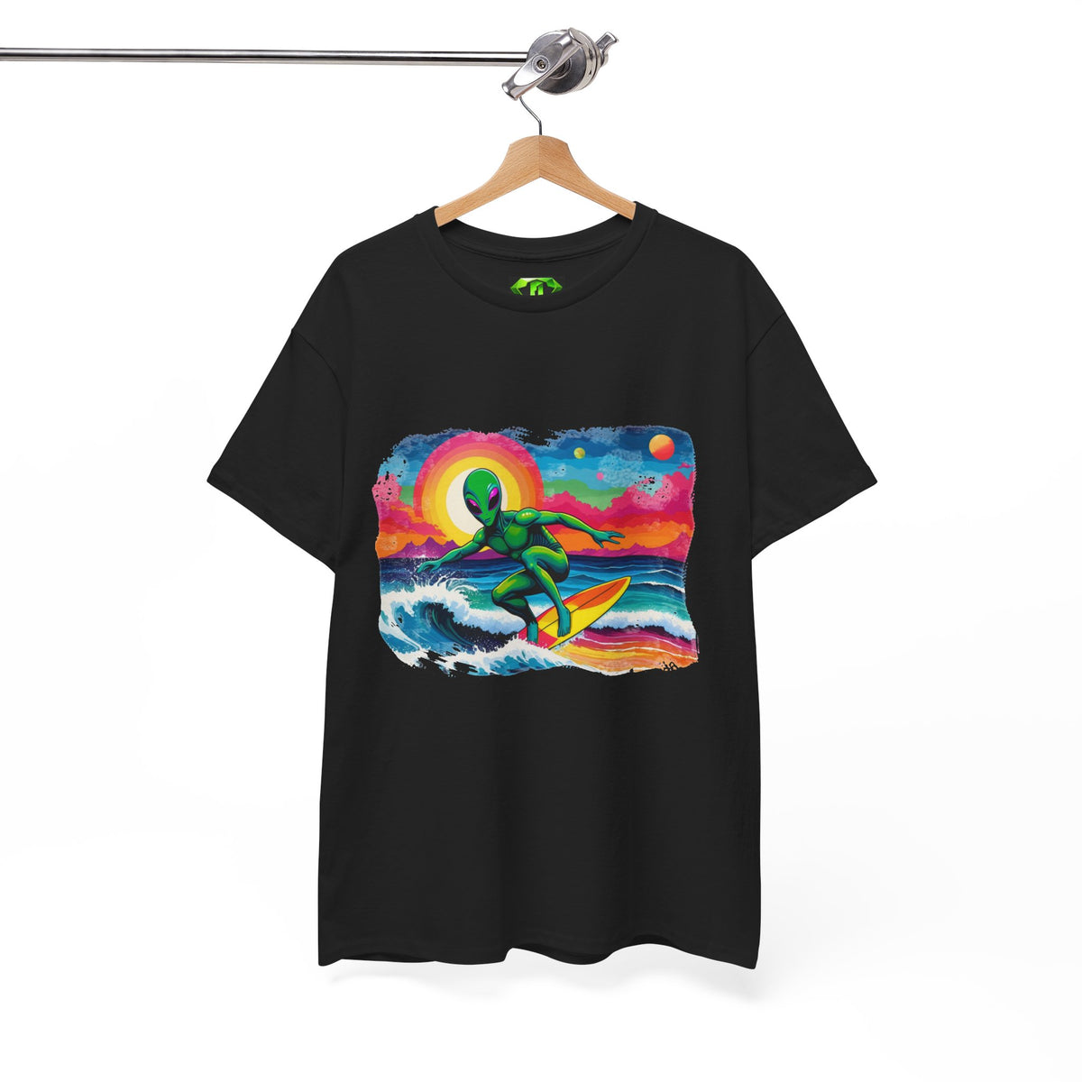 Cosmic Wave - Kryptonite T-Shirt | Kryptonite Black Unisex Tee, S-4XL