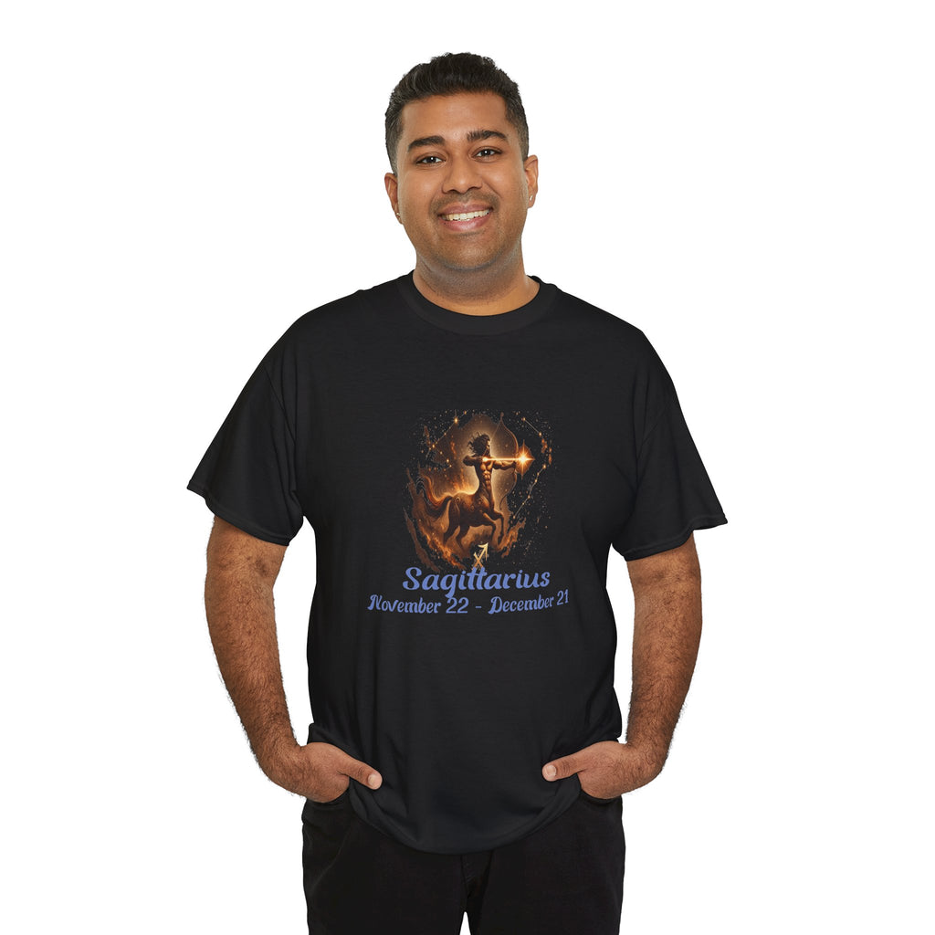 Sagittarius - Kryptonite T-Shirt | Kryptonite Black Unisex Tee, S-4XL
