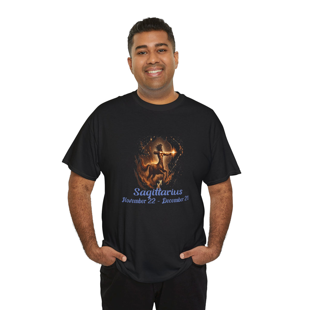 Sagittarius - Kryptonite T-Shirt | Kryptonite Black Unisex Tee, S-4XL