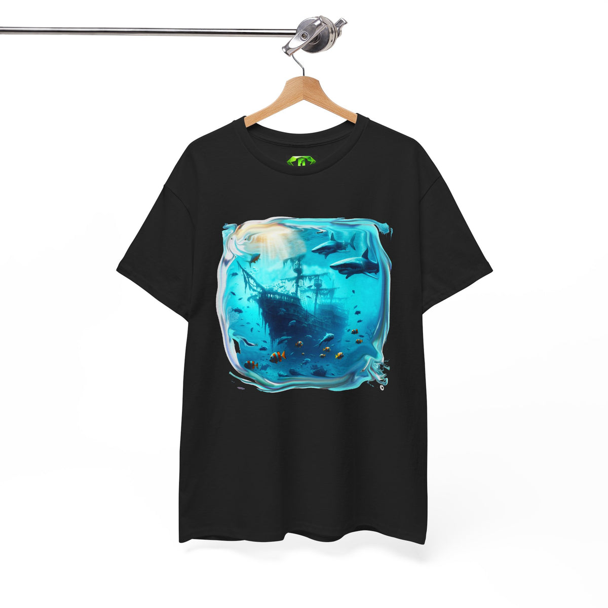 Sunken Ship -  Kryptonite T-Shirt | Kryptonite Black Unisex Tee, S-4XL