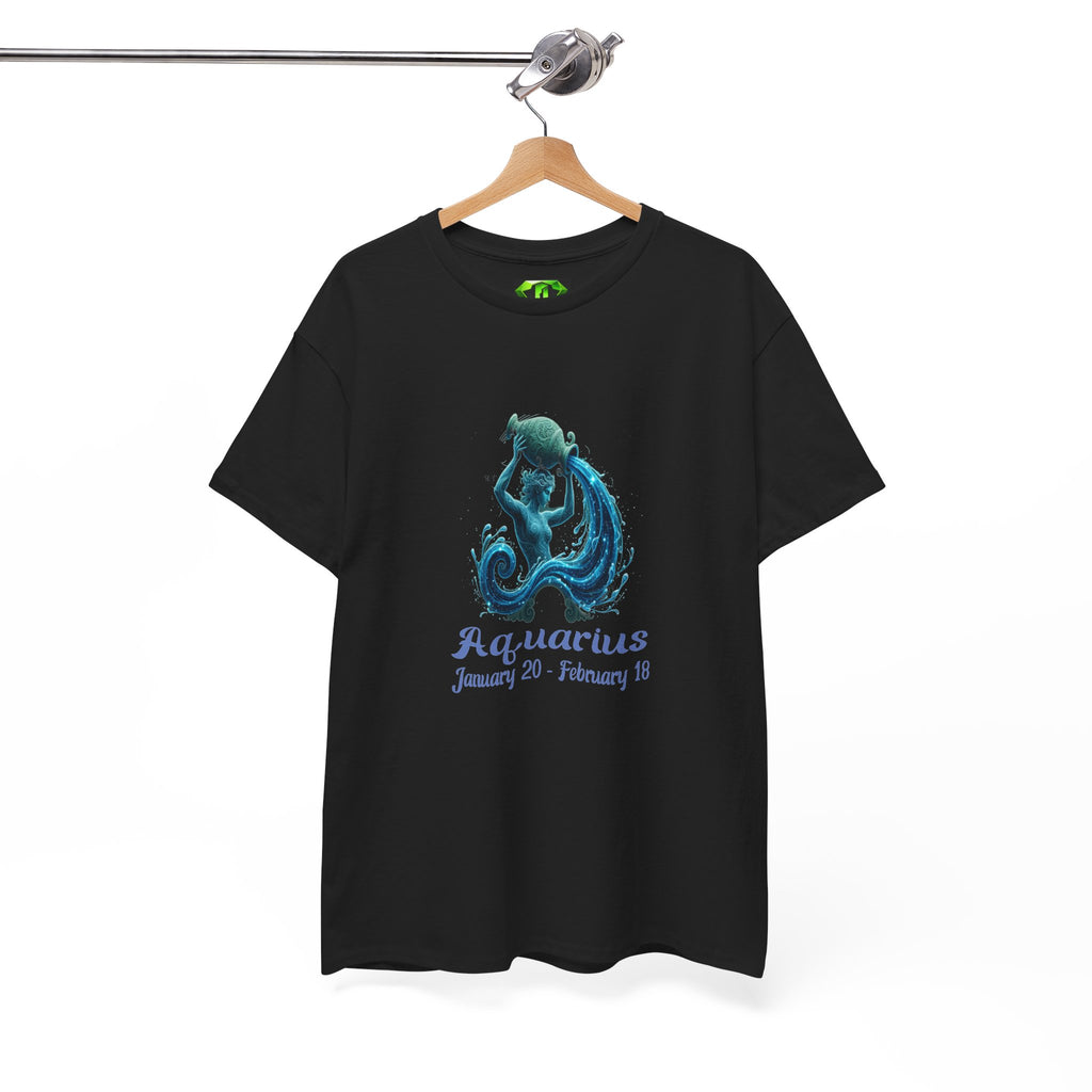 Aquarius - Kryptonite T-Shirt | Kryptonite Black Unisex Tee, S-4XL