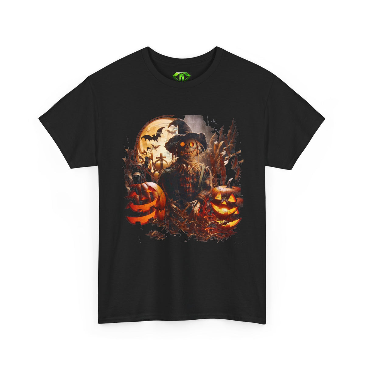Scarecrow -  Kryptonite T-Shirt | Kryptonite Black Unisex Tee, S-4XL