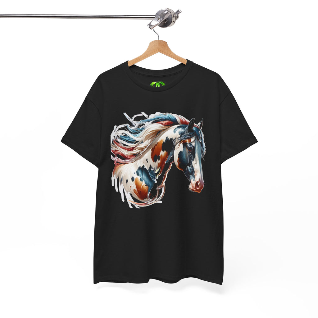Paint Horse-  Kryptonite T-Shirt | Kryptonite Black Unisex Tee, S-4XL