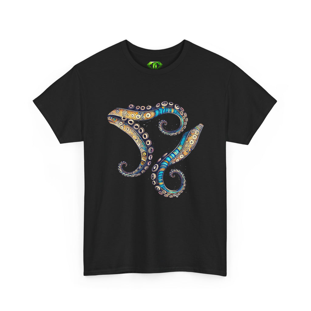 Octopus Arms - Kryptonite T-Shirt | Kryptonite Black Unisex Tee, S-4XL