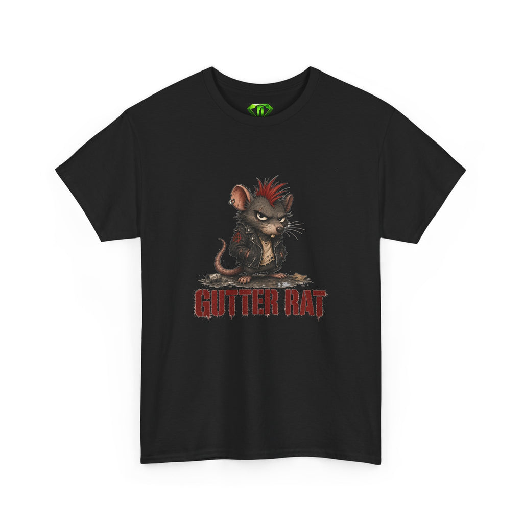 Gutter Rat 1 - Kryptonite T-Shirt | Kryptonite Black Unisex Tee, S-4XL