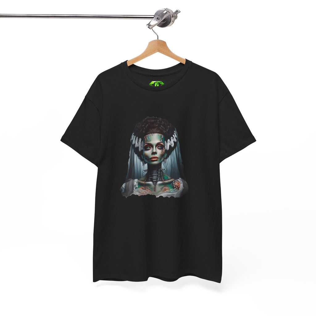 Bride of Frankenstein -  Kryptonite T-Shirt | Kryptonite Black Unisex Tee, S-4XL