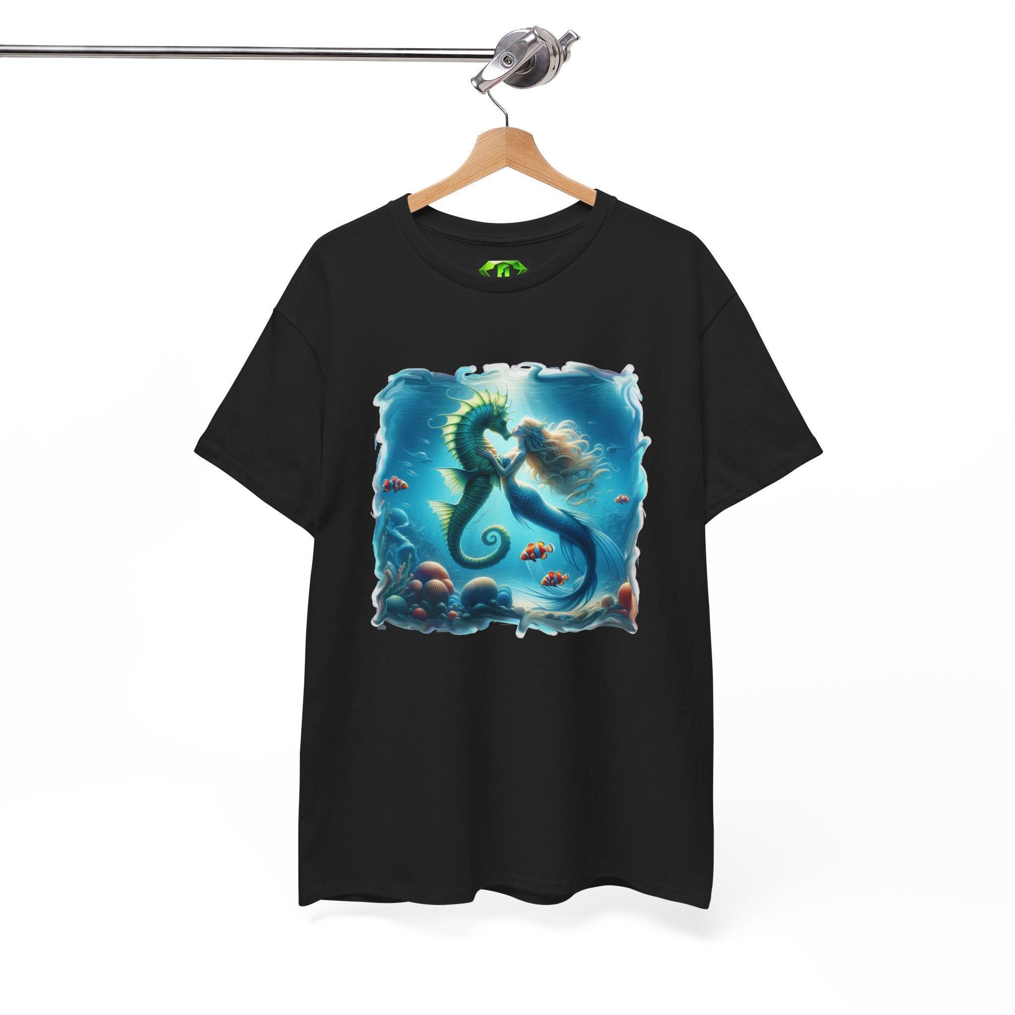 Little Mermaid-  Kryptonite T-Shirt | Kryptonite Black Unisex Tee, S-4XL