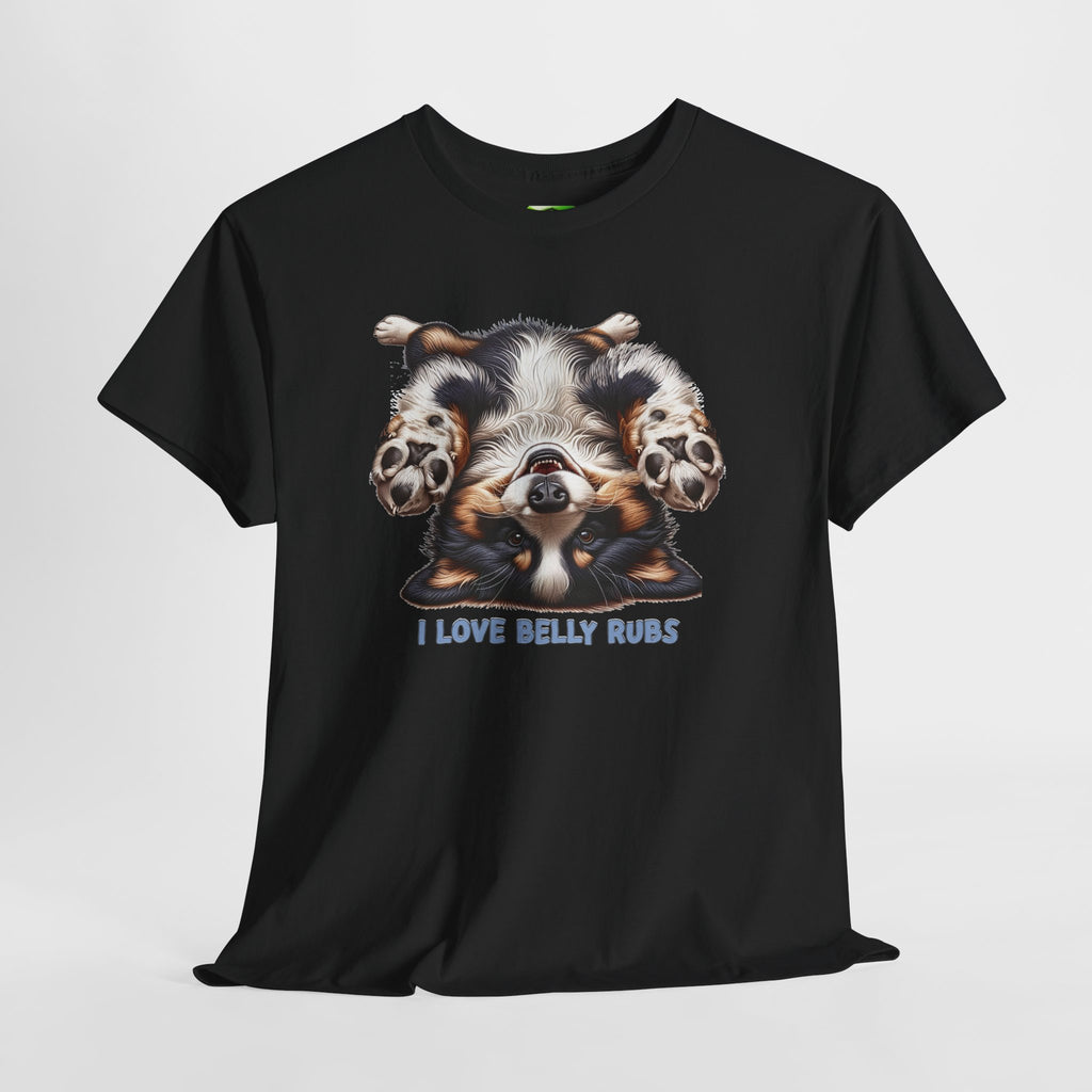 I love Belly Rubs -  Kryptonite T-Shirt | Kryptonite Black Unisex Tee, S-4XL