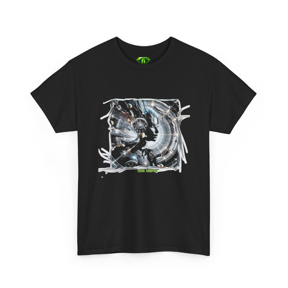 Time Keeper - Kryptonite T-Shirt | Kryptonite Black Unisex Tee, S-4XL