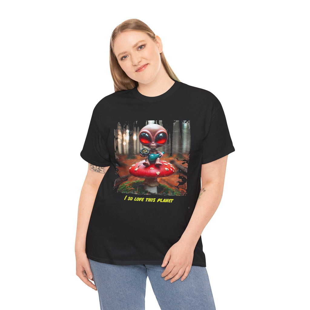 I so Love this Planet - Kryptonite T-Shirt | Kryptonite Black Unisex Tee, S-4XL