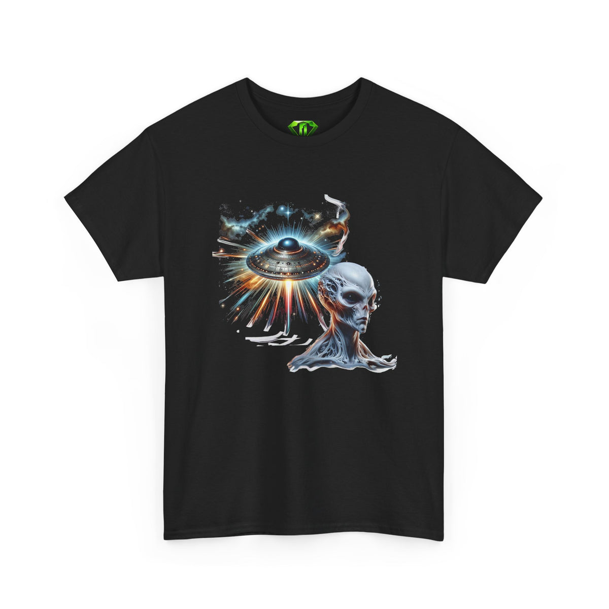 Nero's Space craft - Kryptonite T-Shirt | Kryptonite Black Unisex Tee, S-4XL