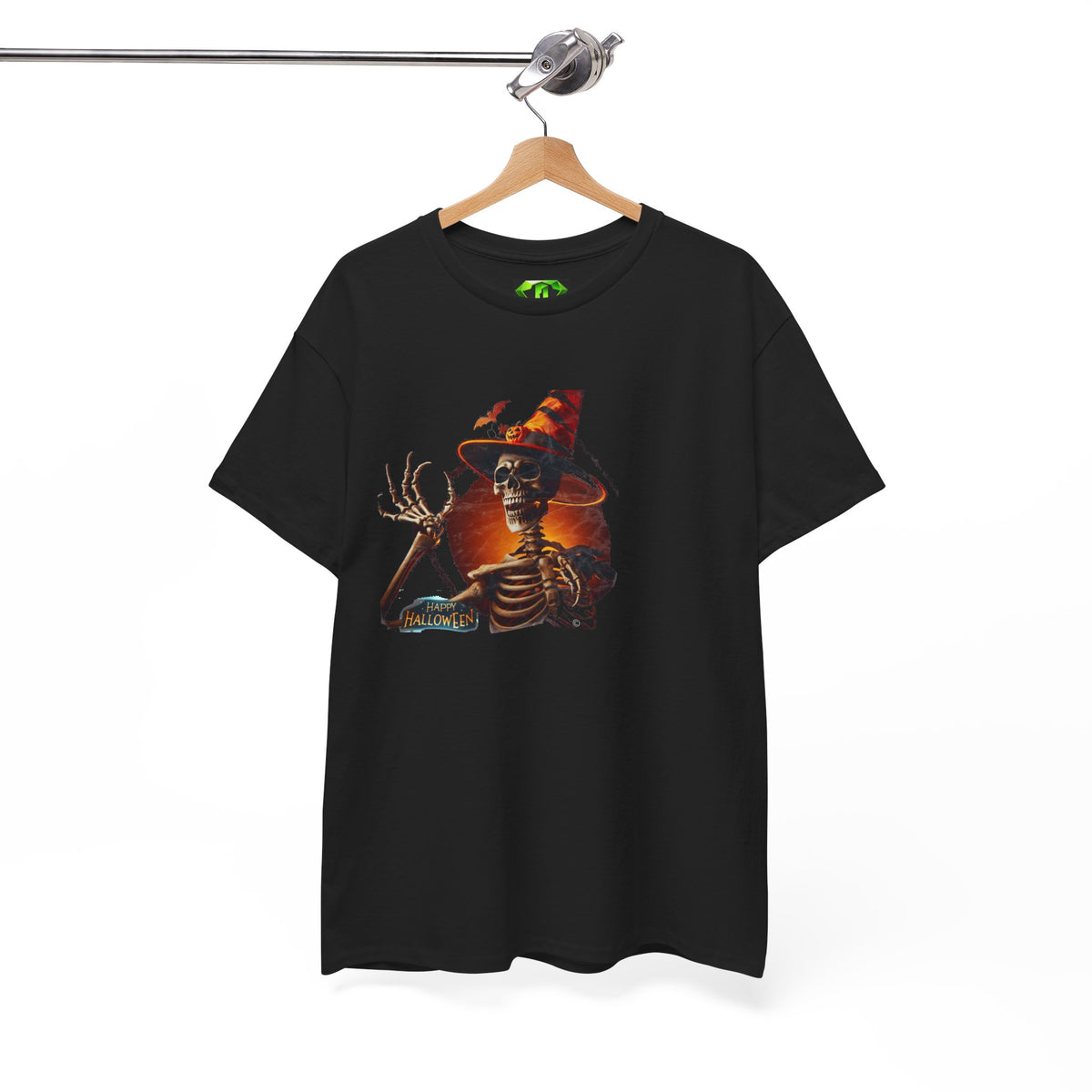 Skeleton Halloween -  Kryptonite T-Shirt | Kryptonite Black Unisex Tee, S-4XL