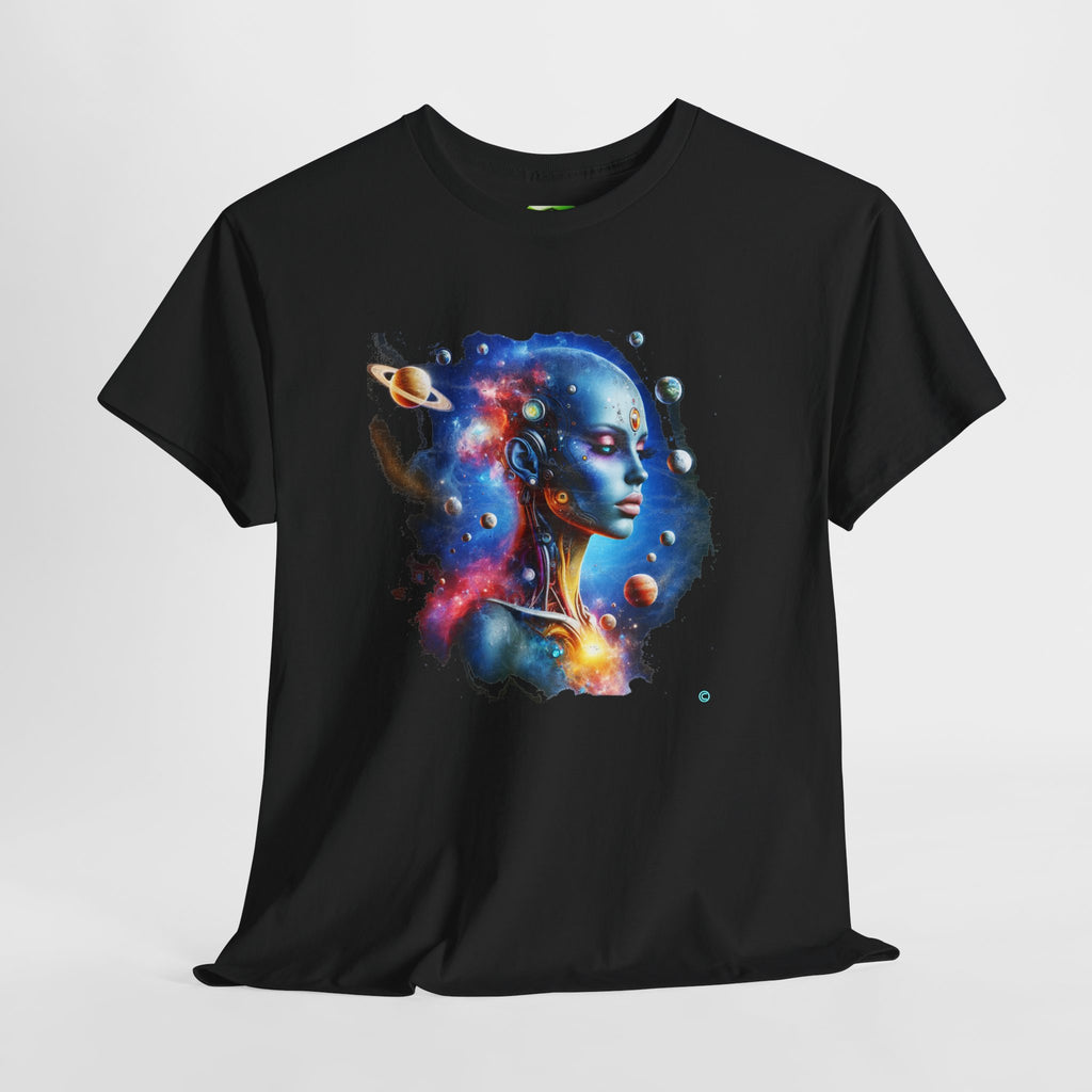 Stellarsong Female Alien - Kryptonite T-Shirt | Kryptonite Black Unisex Tee, S-4XL