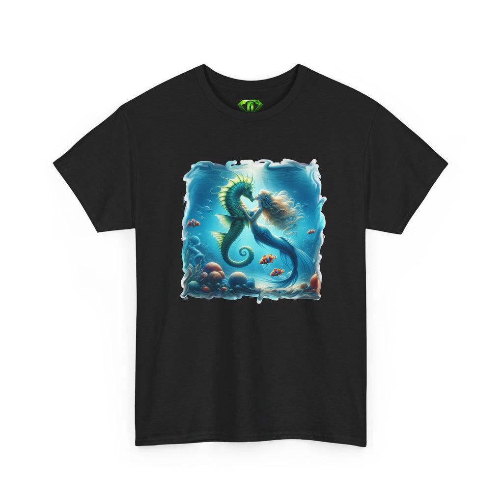 Little Mermaid-  Kryptonite T-Shirt | Kryptonite Black Unisex Tee, S-4XL