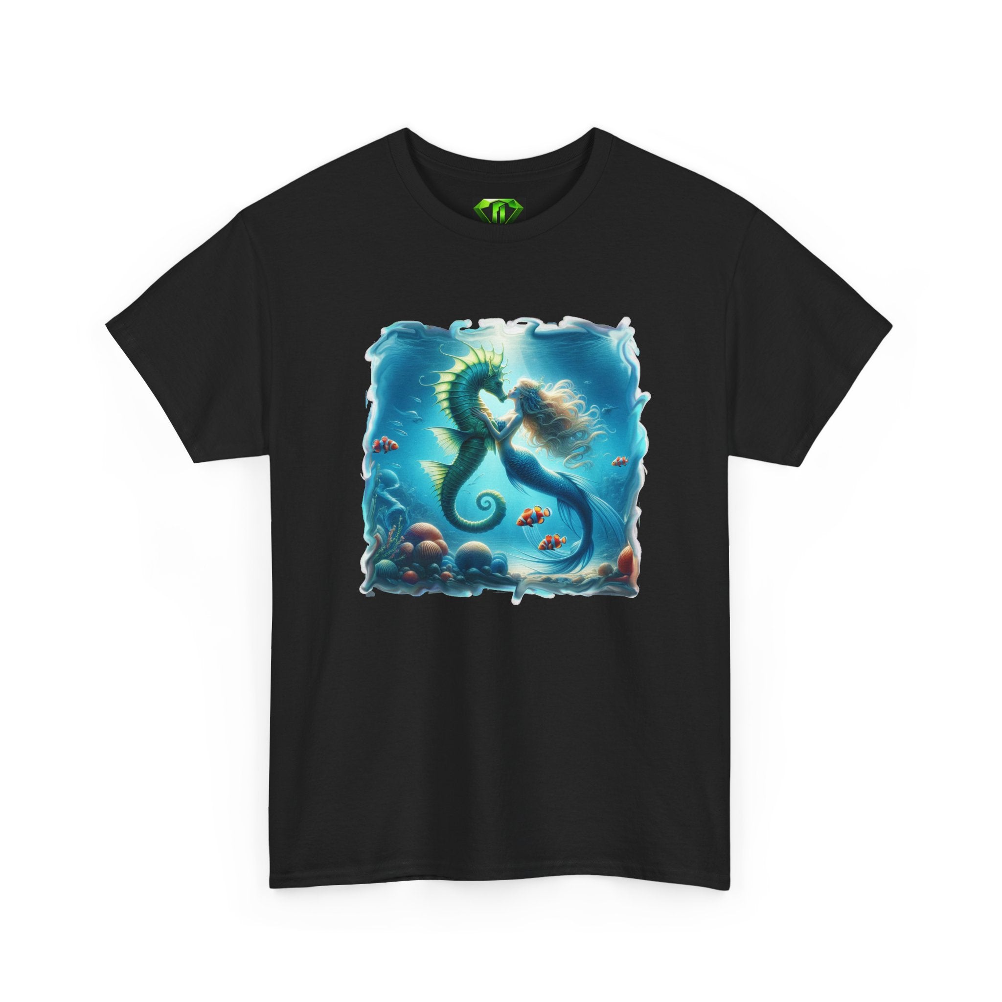 Little Mermaid-  Kryptonite T-Shirt | Kryptonite Black Unisex Tee, S-4XL
