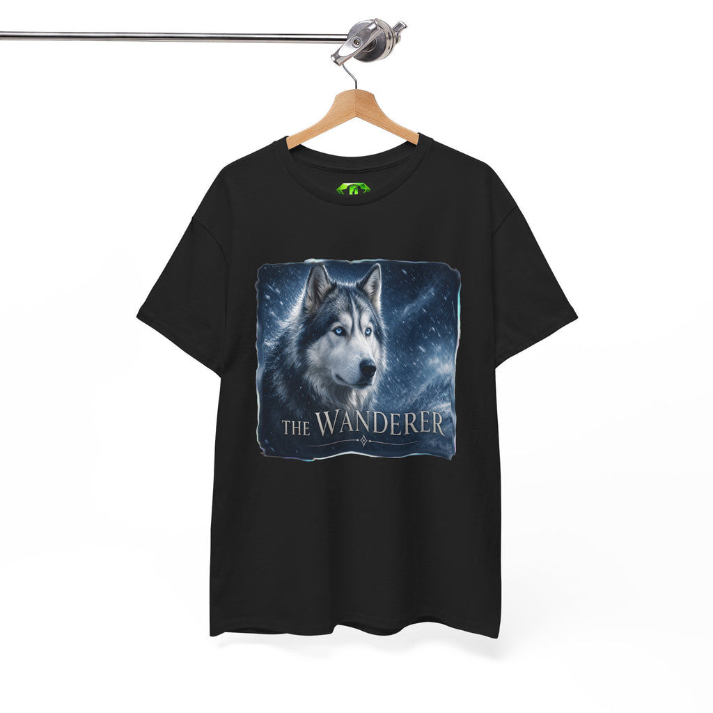 The Husky Wanderer - Kryptonite T-Shirt | Kryptonite Black Unisex Tee, S-4XL