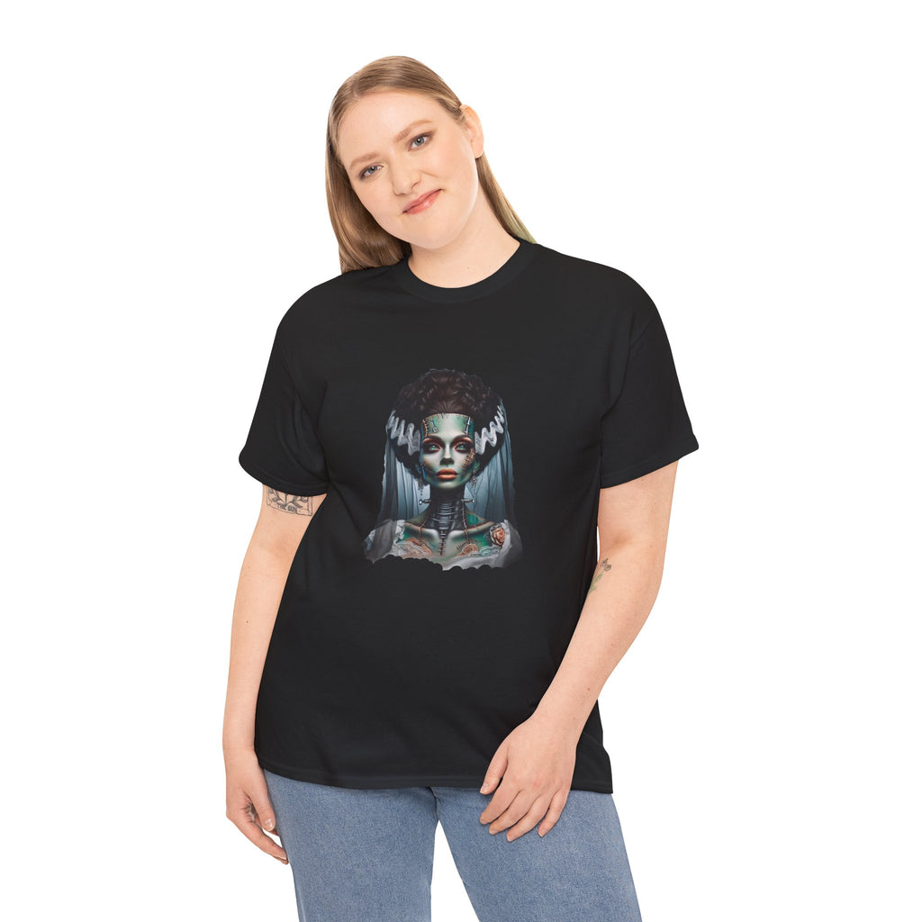 Bride of Frankenstein -  Kryptonite T-Shirt | Kryptonite Black Unisex Tee, S-4XL