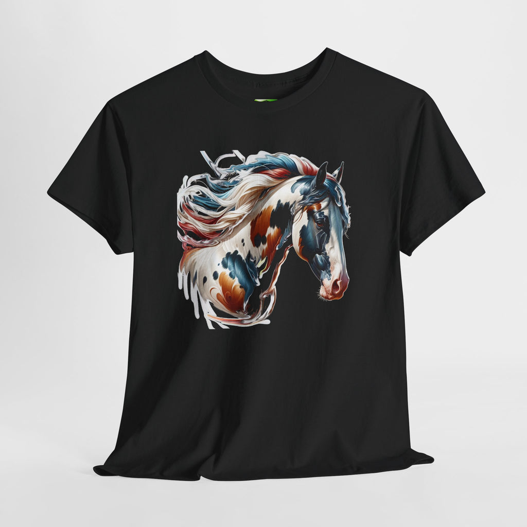 Paint Horse-  Kryptonite T-Shirt | Kryptonite Black Unisex Tee, S-4XL