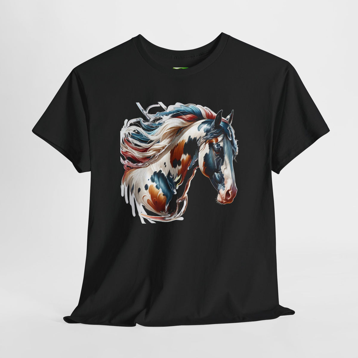 Paint Horse-  Kryptonite T-Shirt | Kryptonite Black Unisex Tee, S-4XL