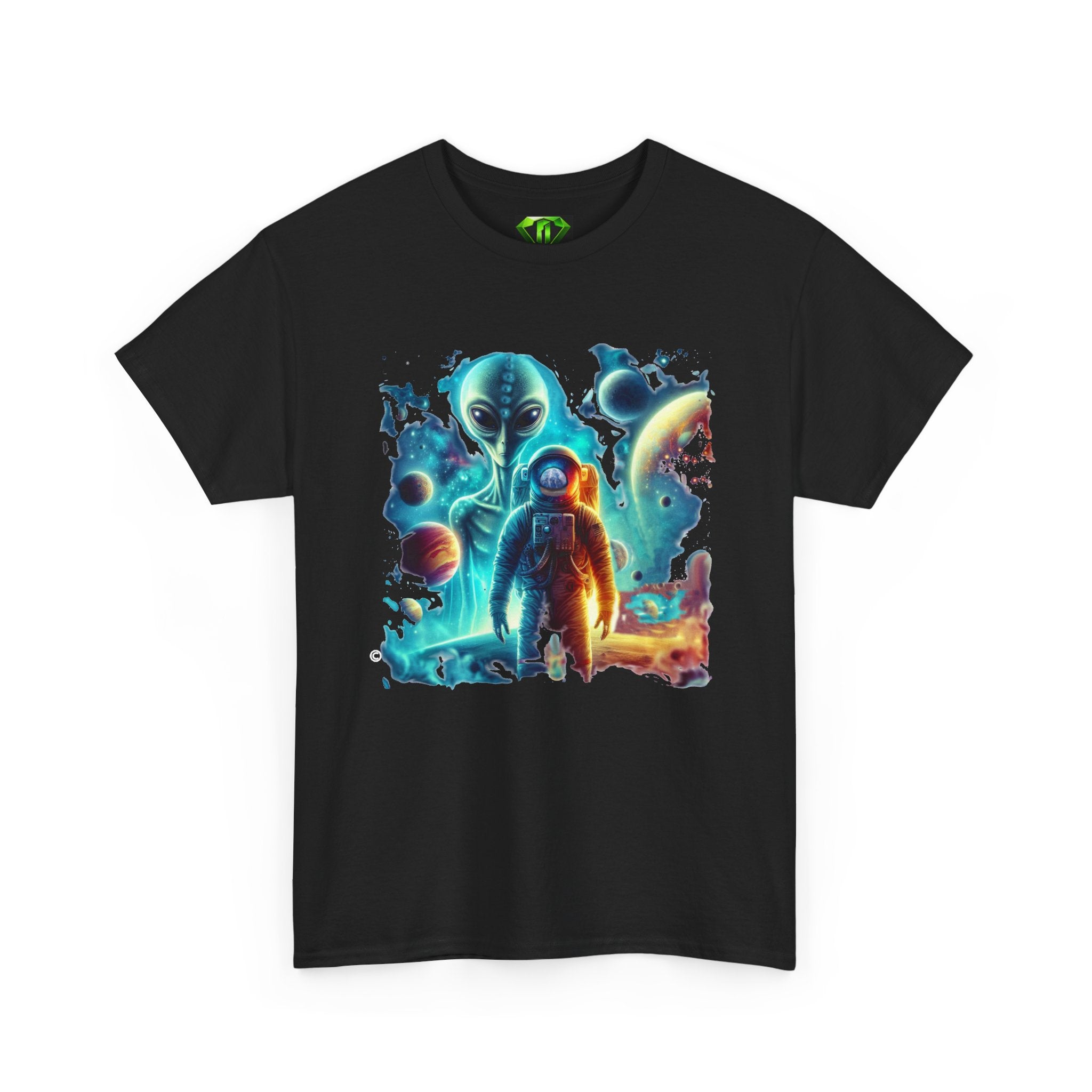 First Contact - Kryptonite T-Shirt | Kryptonite Black Unisex Tee, S-4XL