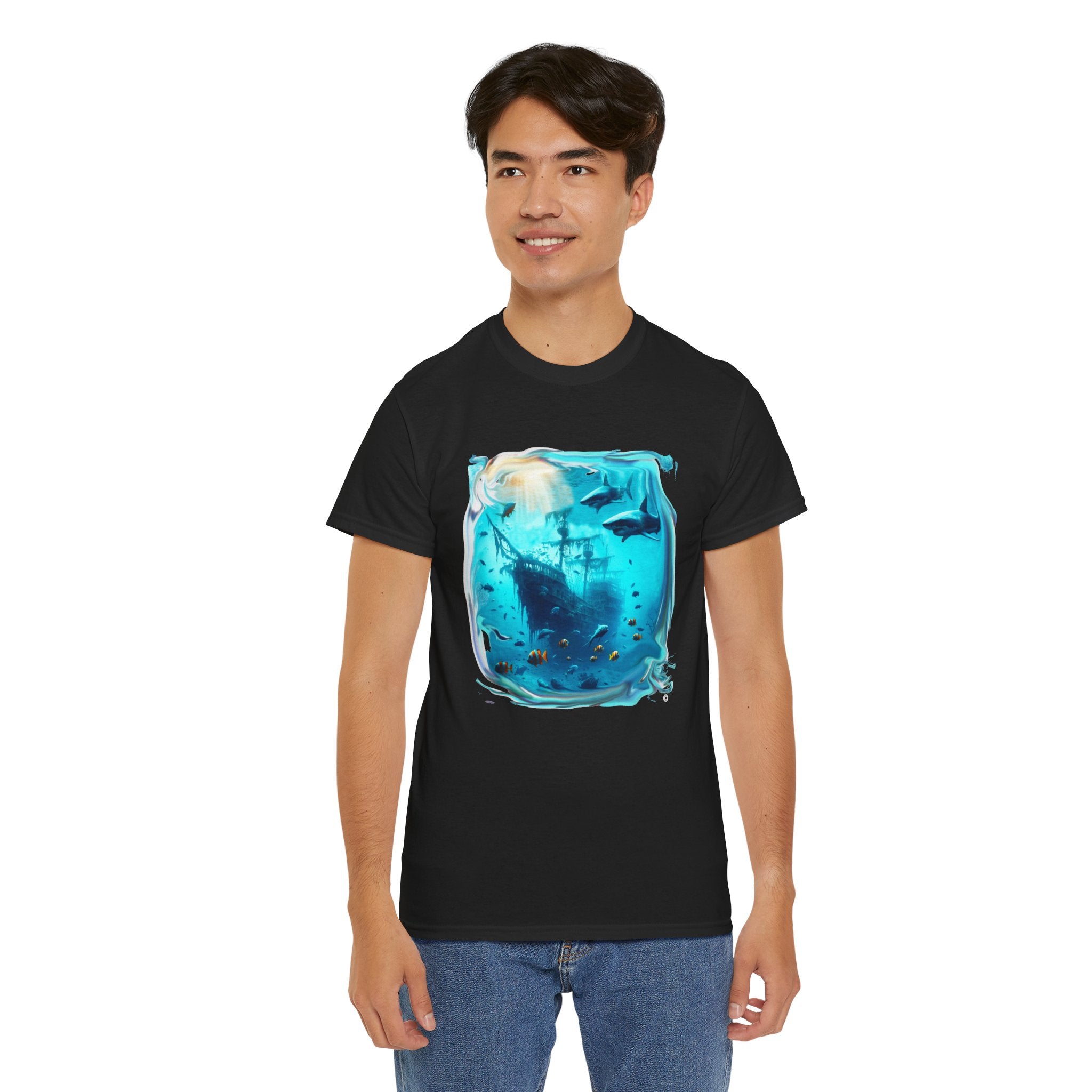 Sunken Ship -  Kryptonite T-Shirt | Kryptonite Black Unisex Tee, S-4XL
