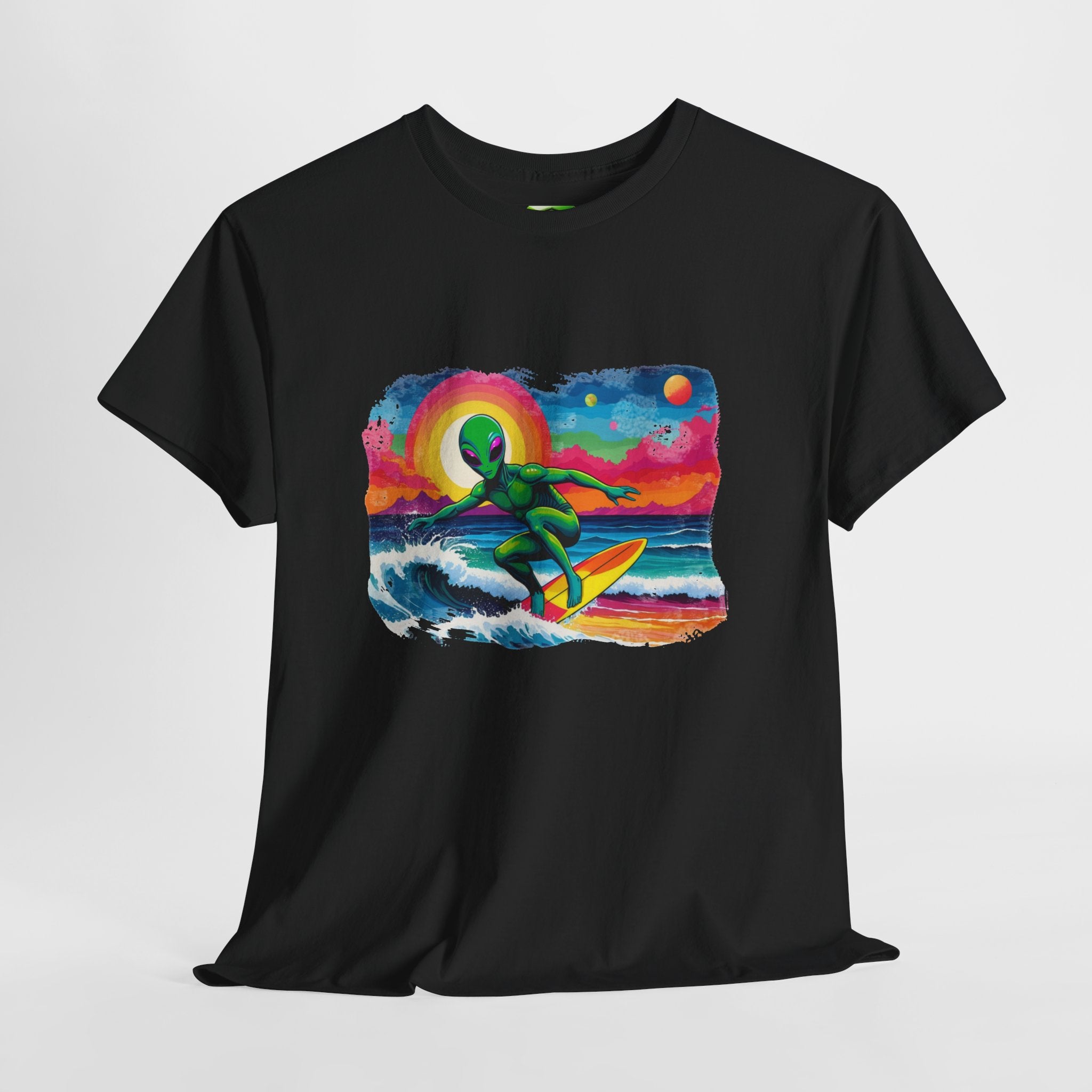 Cosmic Wave - Kryptonite T-Shirt | Kryptonite Black Unisex Tee, S-4XL