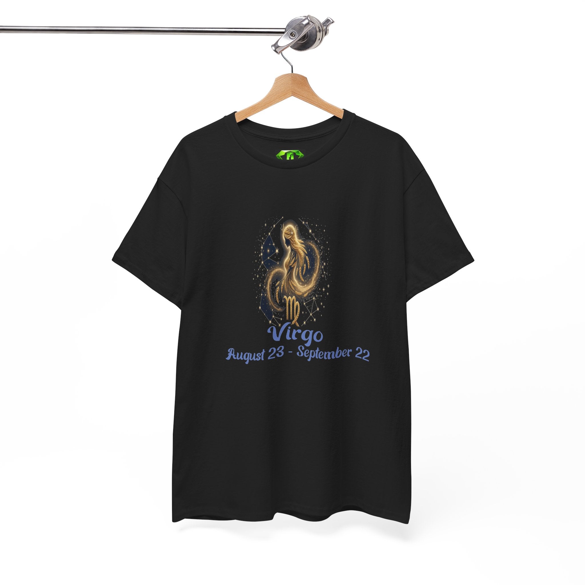 Virgo - Kryptonite T-Shirt | Kryptonite Black Unisex Tee, S-4XL