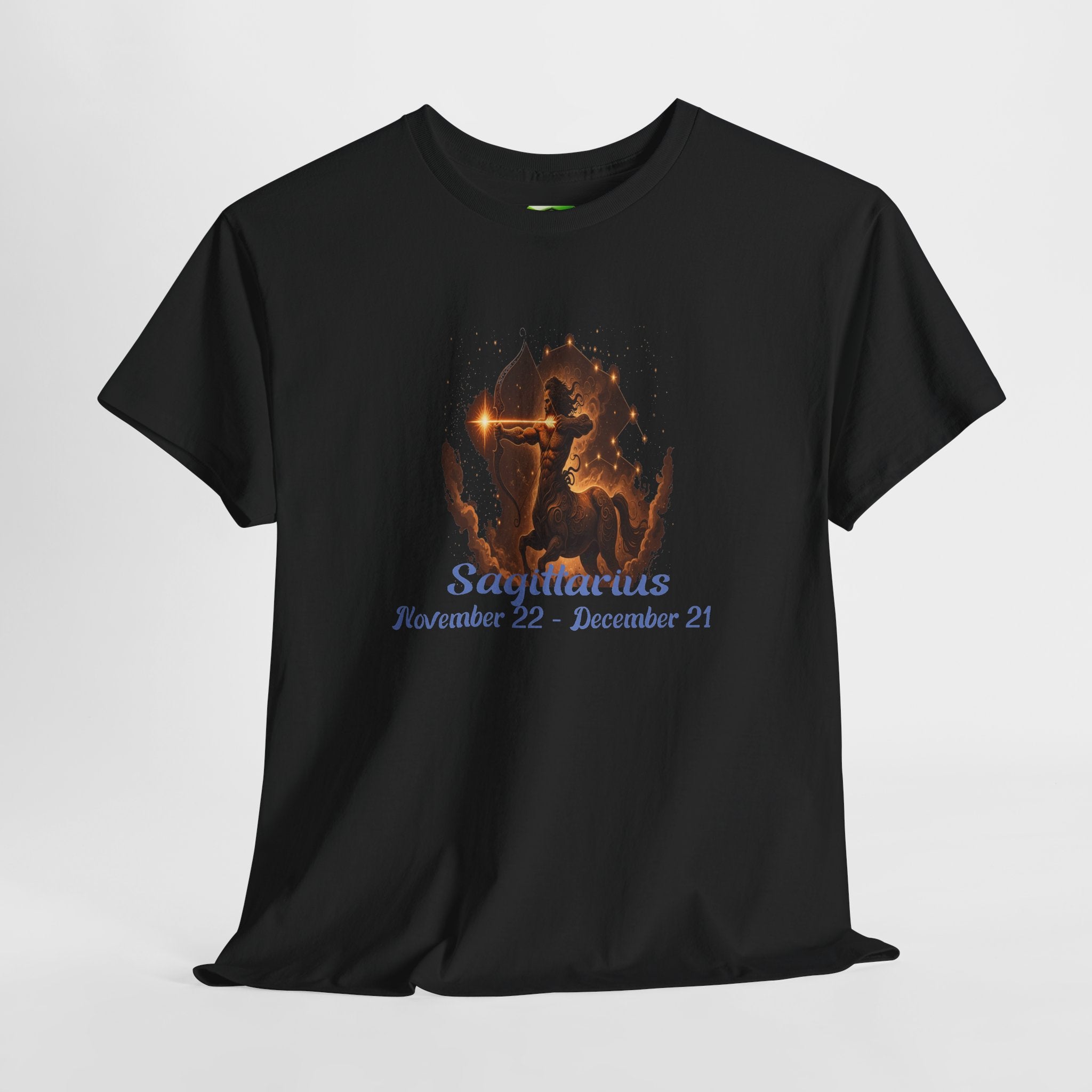 Sagittarius - Kryptonite T-Shirt | Kryptonite Black Unisex Tee, S-4XL