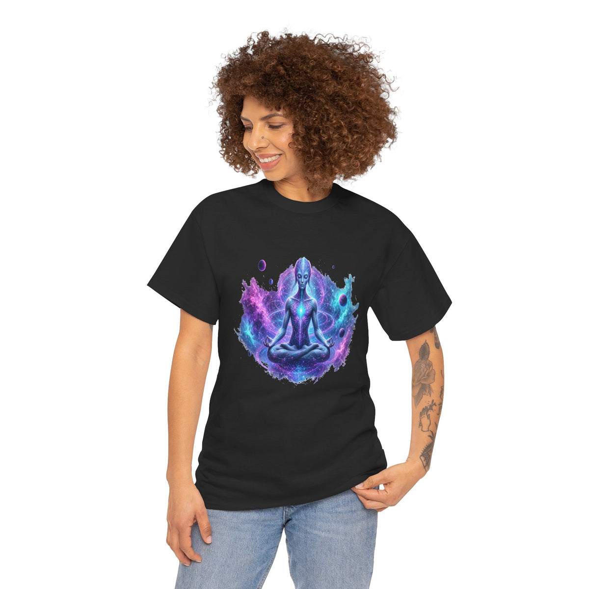Alien Budda - Kryptonite T-Shirt | Kryptonite Black Unisex Tee, S-4XL