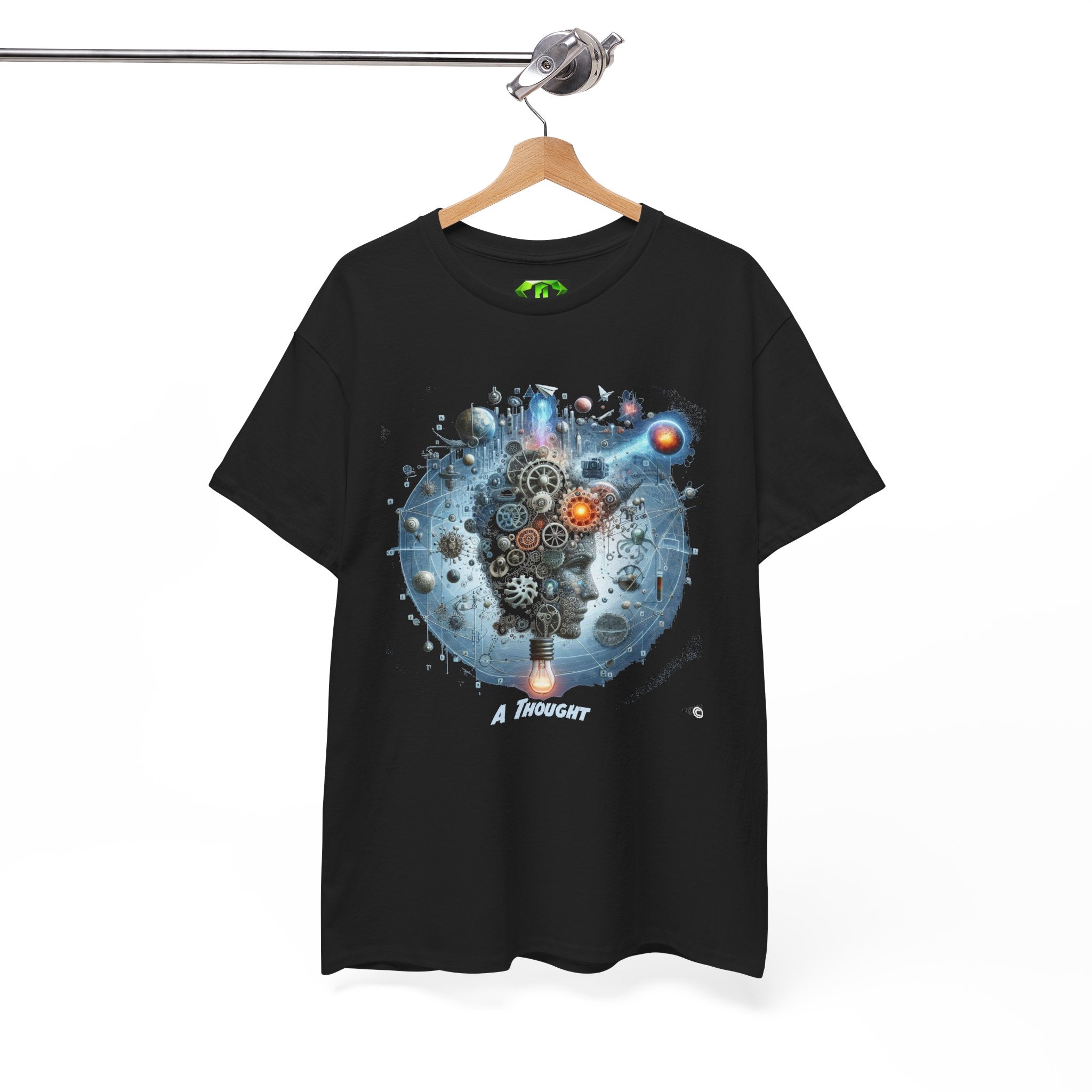 A Thought!  - Kryptonite T-Shirt | Kryptonite Black Unisex Tee, S-4XL