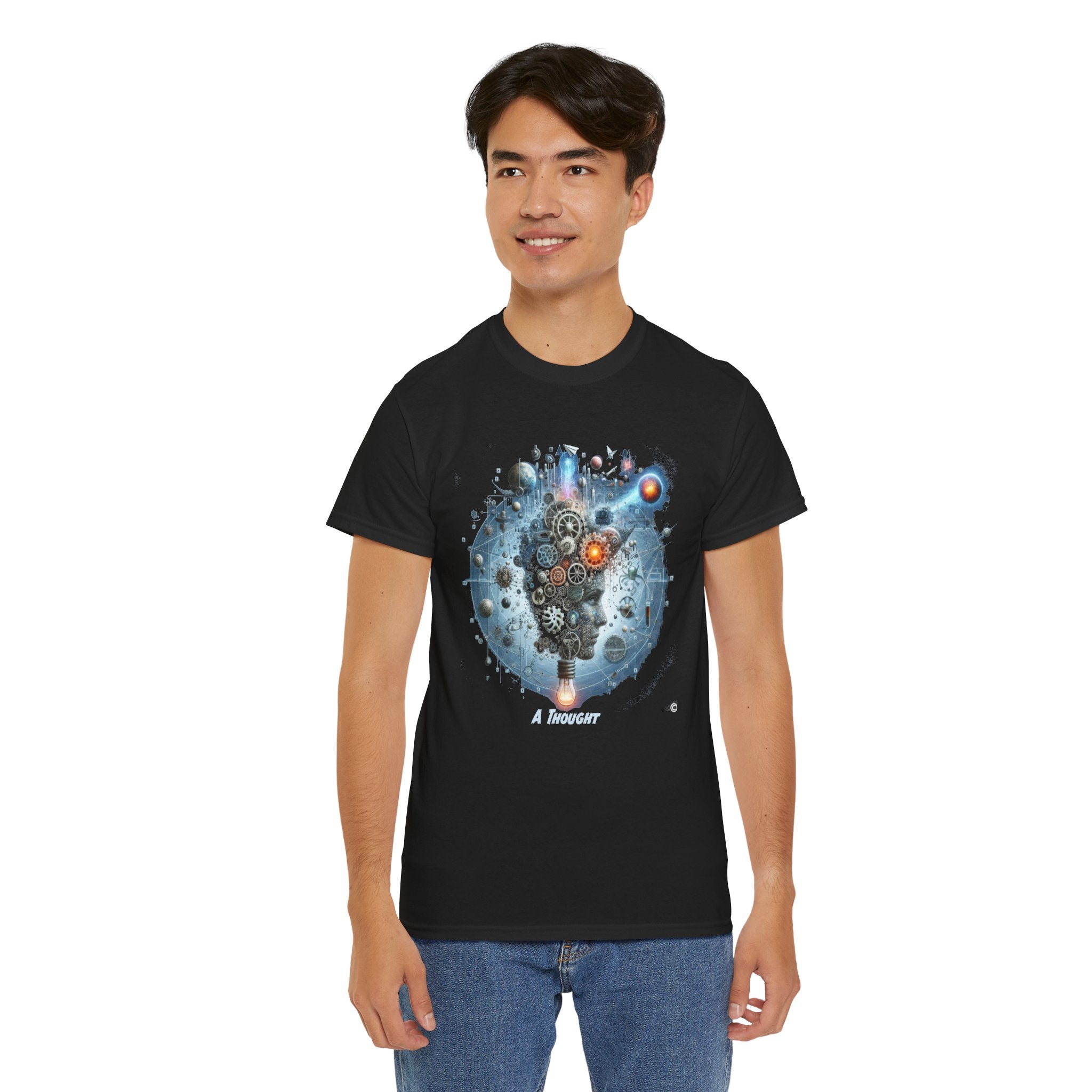 A Thought!  - Kryptonite T-Shirt | Kryptonite Black Unisex Tee, S-4XL