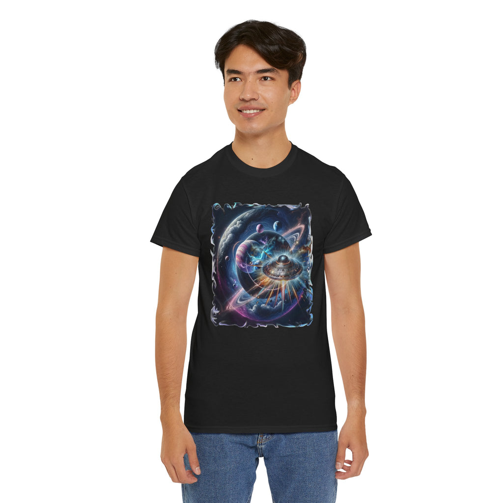 Galaxy Glimpse - Kryptonite T-Shirt | Kryptonite Black Unisex Tee, S-4XL