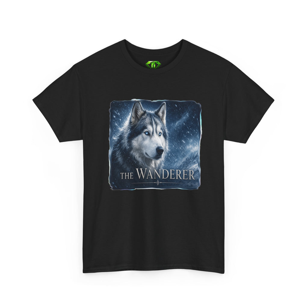 The Husky Wanderer - Kryptonite T-Shirt | Kryptonite Black Unisex Tee, S-4XL