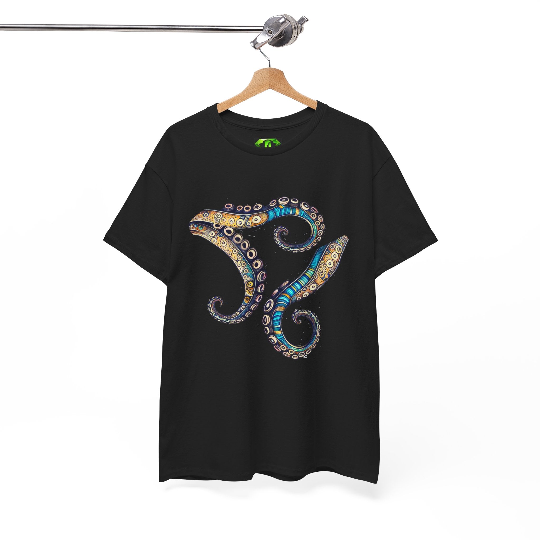 Octopus Arms - Kryptonite T-Shirt | Kryptonite Black Unisex Tee, S-4XL
