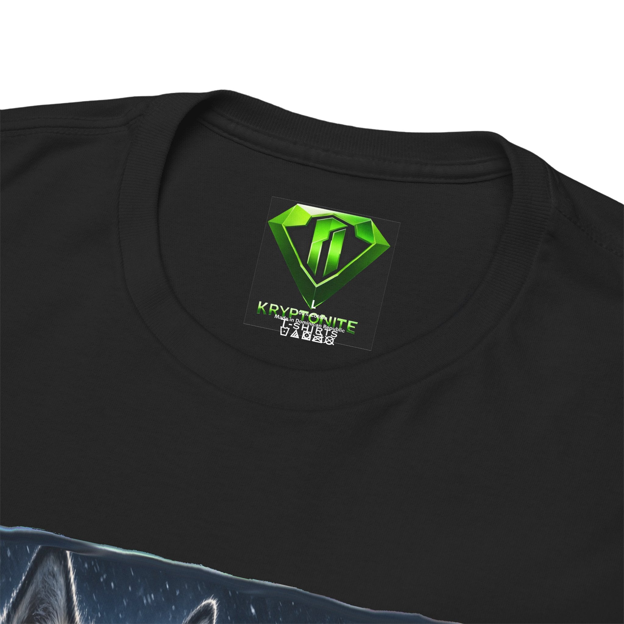 The Wanderer Husky  - Kryptonite T-Shirt | Kryptonite Black Unisex Tee, S-4XL