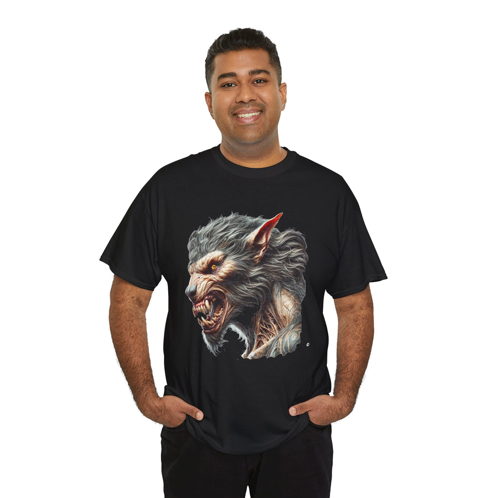 Hungry Werewolf -  Kryptonite T-shirts - Haunted Harvest — Original Halloween Collection - Unisex T-shirts