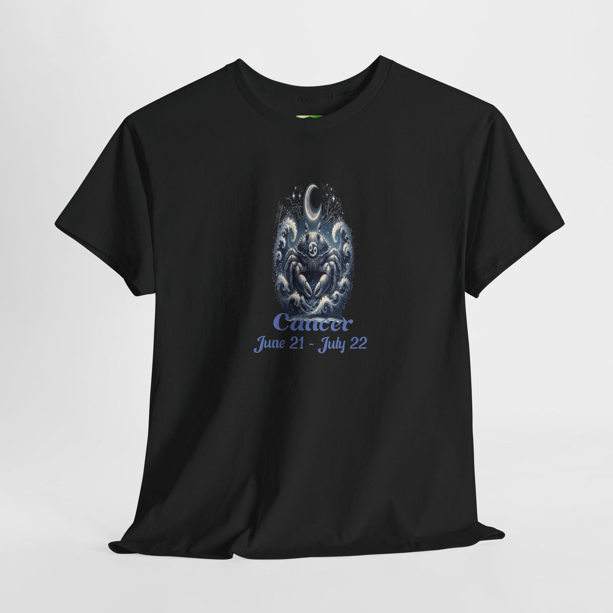 Zodiac Cancer Astrology 69 -Kryptonite T-Shirt | Kryptonite Black Unisex Tee, S-4XL