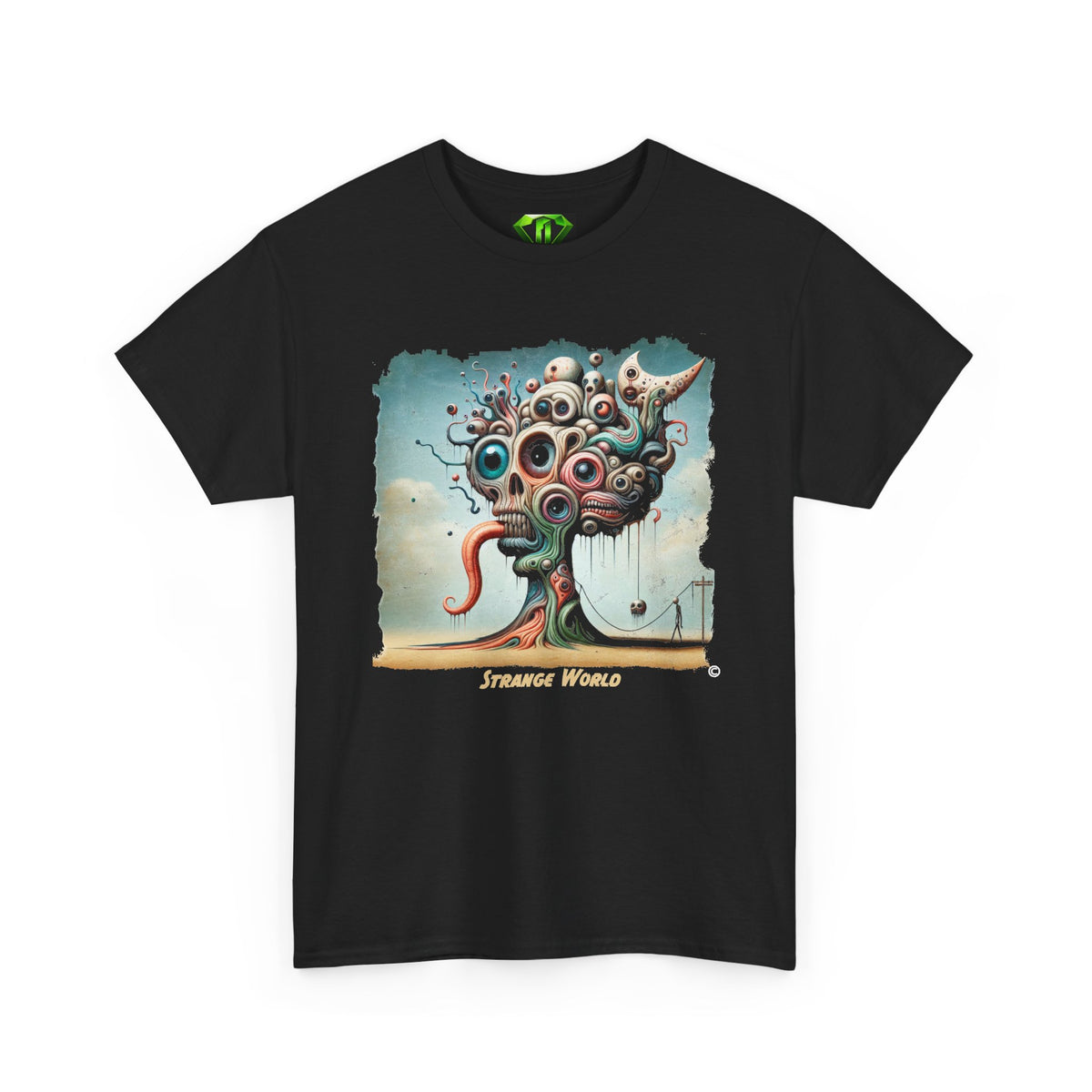 Strange World - Kryptonite T-Shirt | Kryptonite Black Unisex Tee, S-4XL