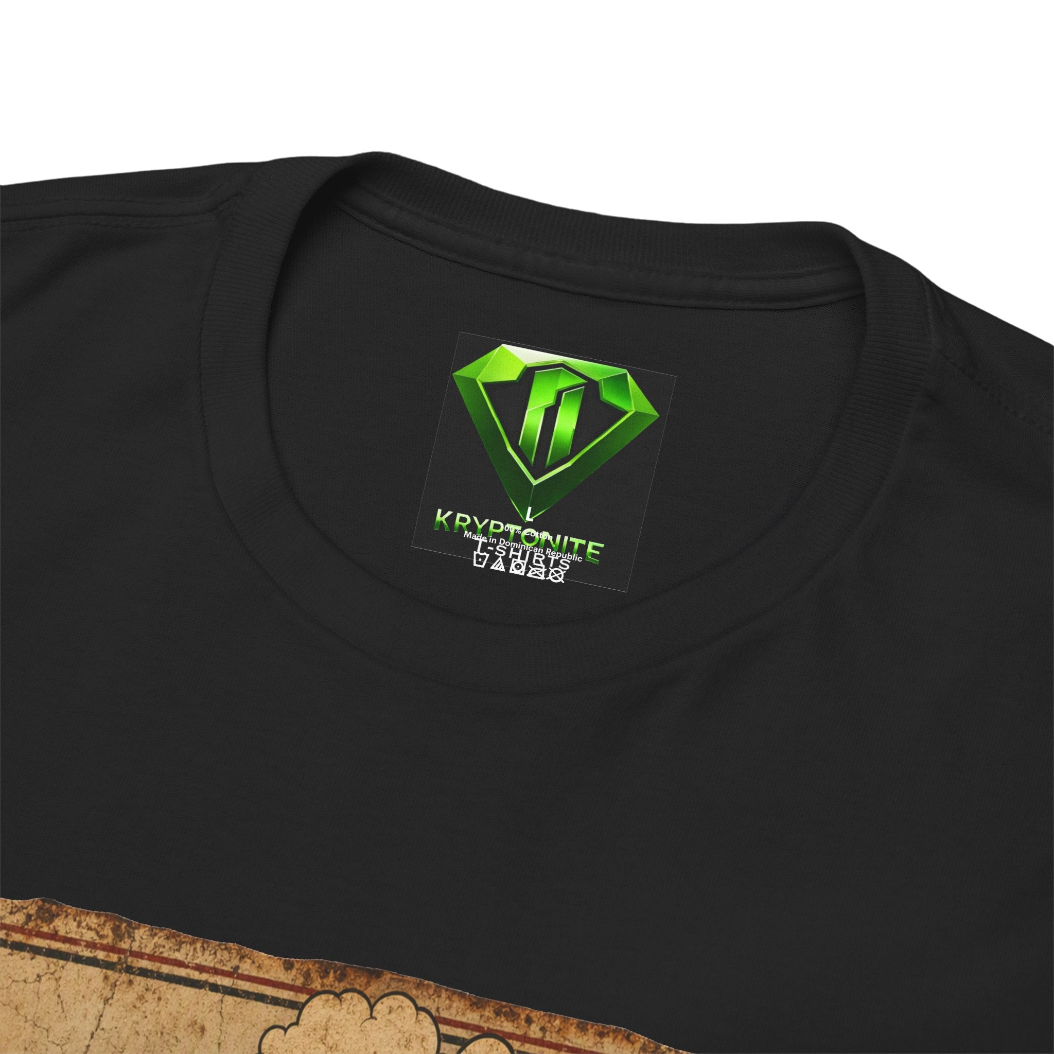Sparky SteamWhistle Tin - Kryptonite T-Shirt | Kryptonite Black Unisex Tee, S-4XL