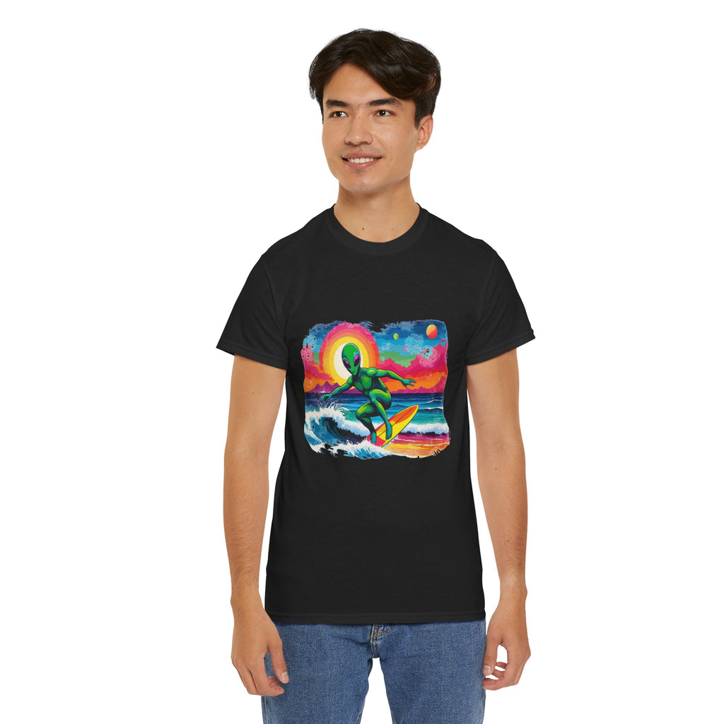 Cosmic Wave - Kryptonite T-Shirt | Kryptonite Black Unisex Tee, S-4XL