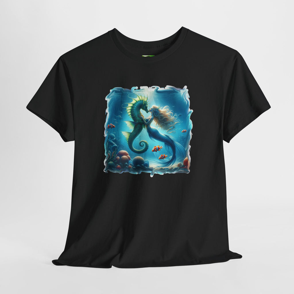 Little Mermaid-  Kryptonite T-Shirt | Kryptonite Black Unisex Tee, S-4XL