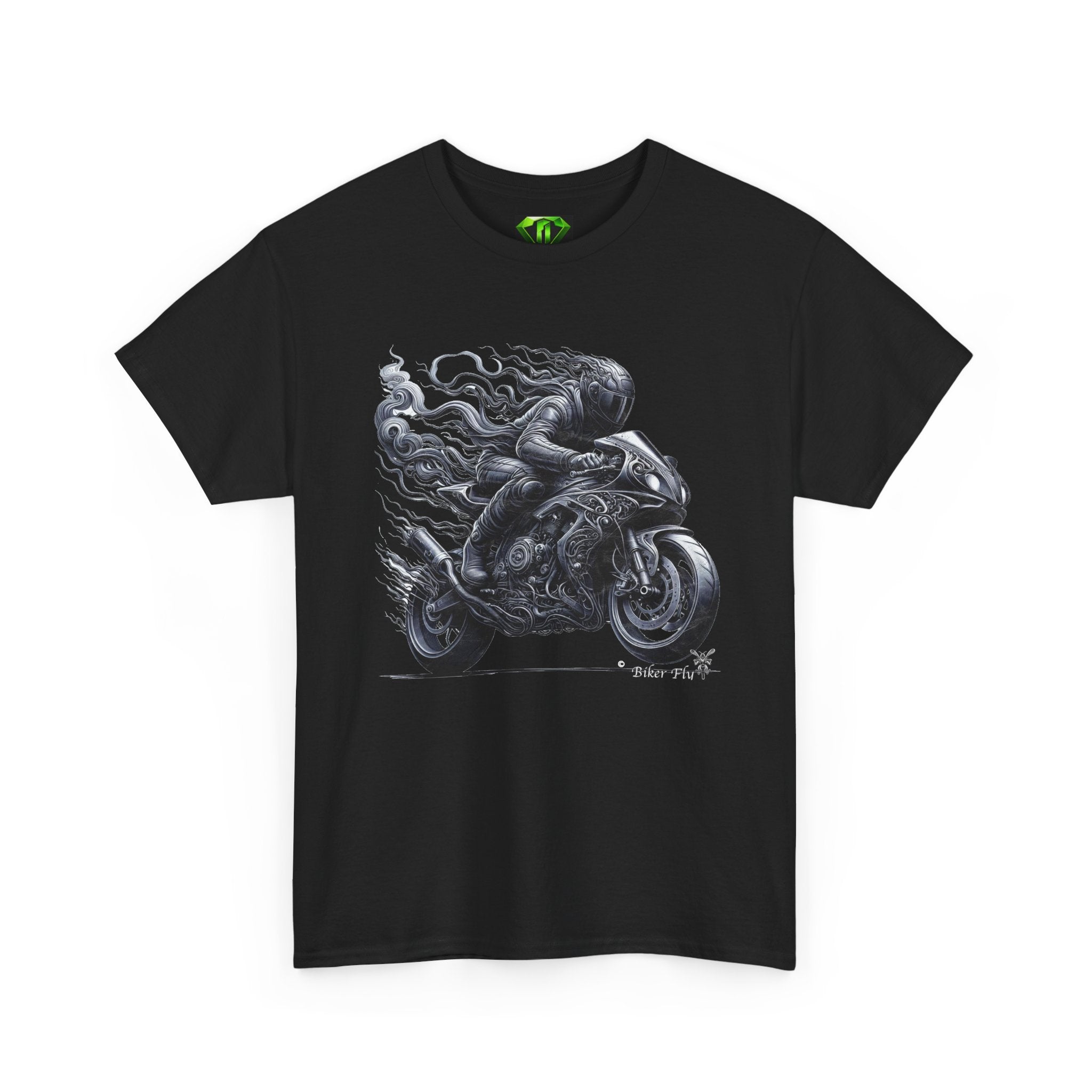 Badass Rider -  Kryptonite T-Shirt | Kryptonite Black Unisex Tee, S-4XL
