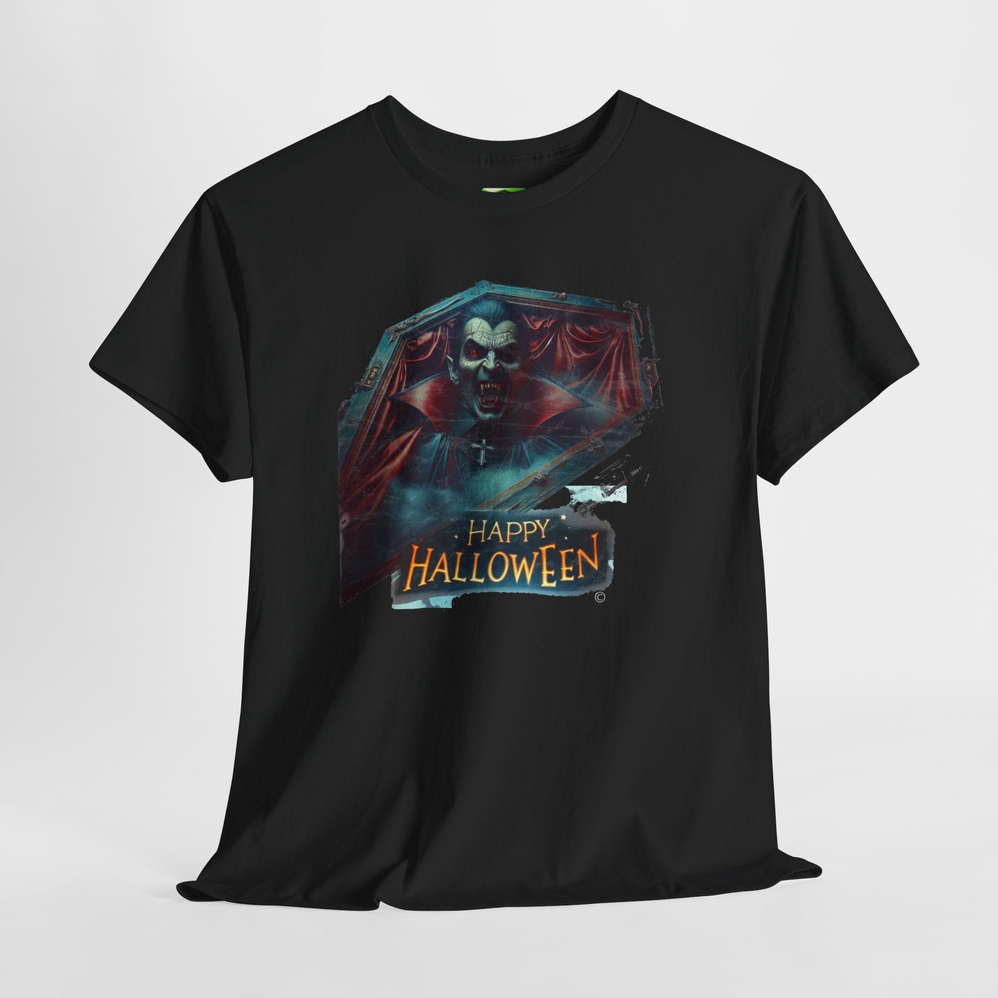 Dracula Halloween -  Kryptonite T-Shirt | Kryptonite Black Unisex Tee, S-4XL