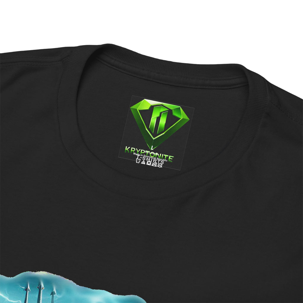 Neptunes Shark-  Kryptonite T-Shirt | Kryptonite Black Unisex Tee, S-4XL