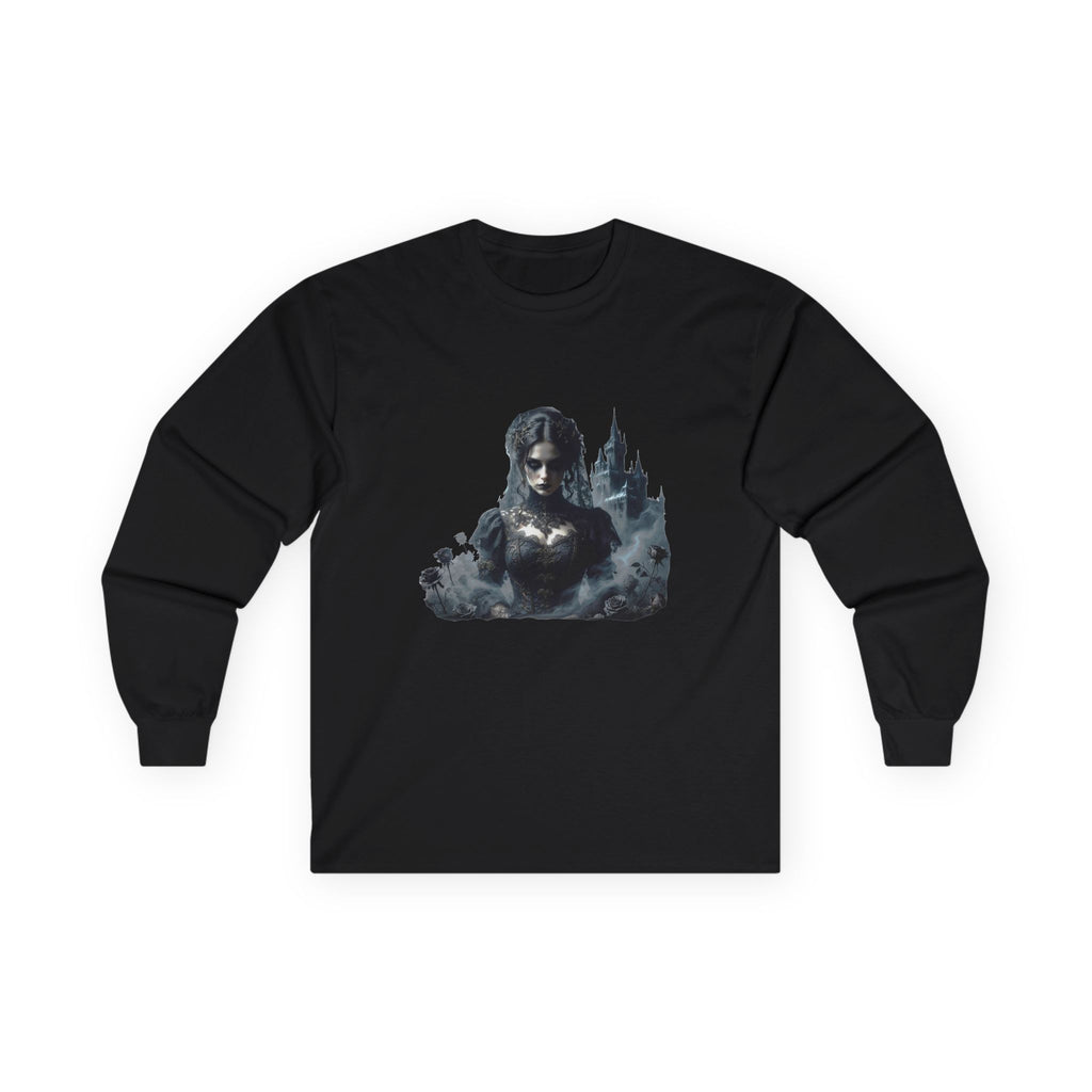 Lady Gothic - Kryptonite Long Sleeve T-Shirt | Kryptonite Black Unisex Tee, S-4XL