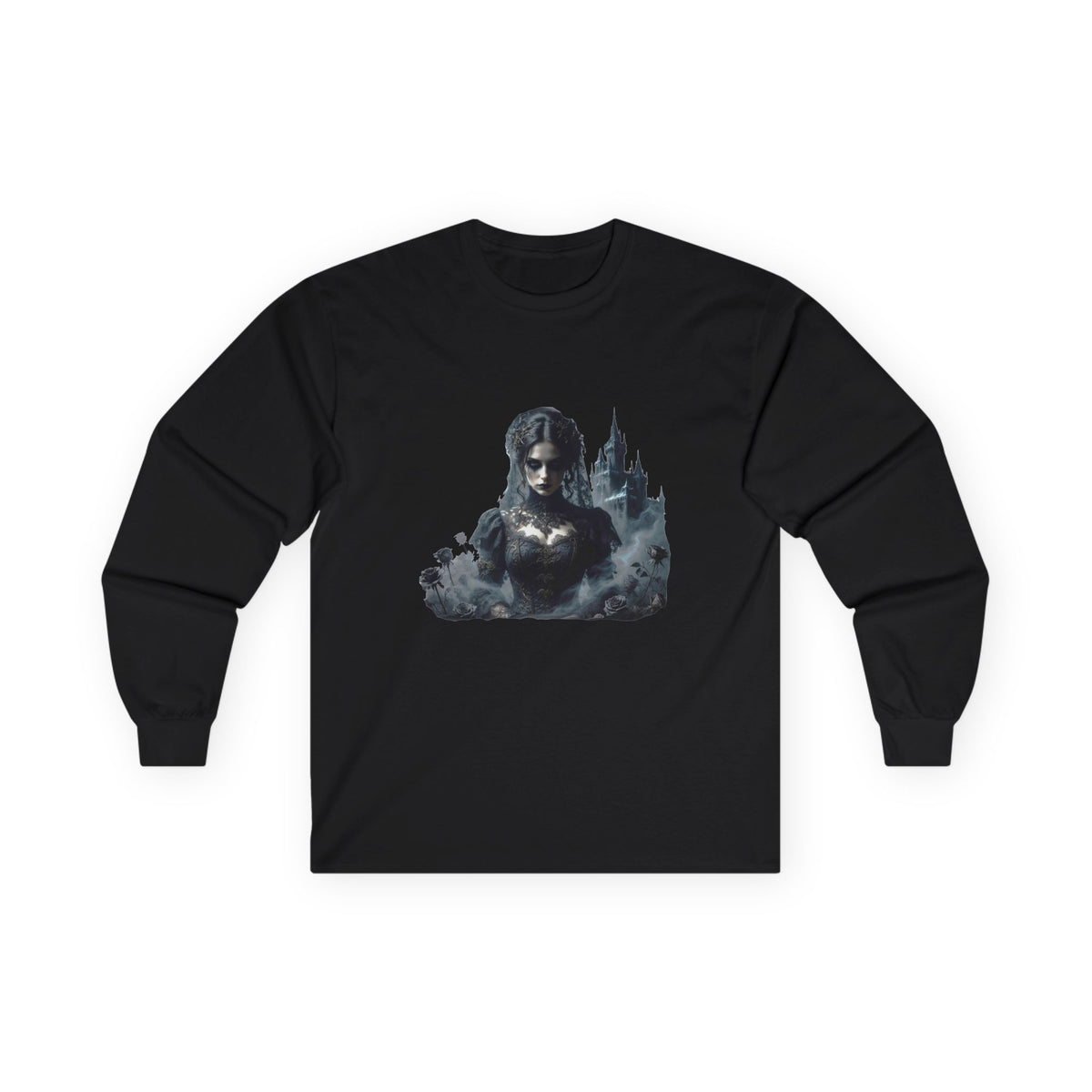 Lady Gothic - Kryptonite Long Sleeve T-Shirt | Kryptonite Black Unisex Tee, S-4XL