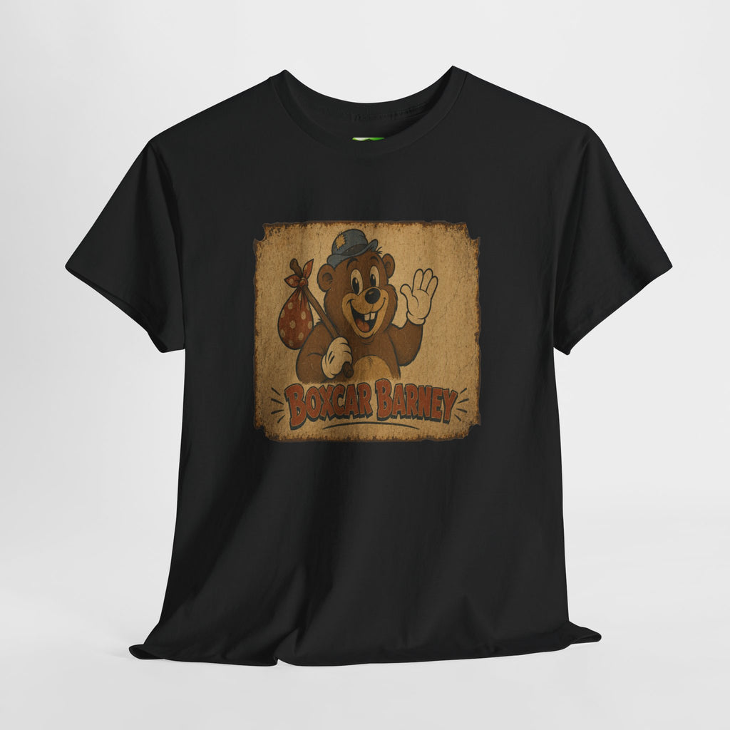 Boxcar Barney Tin - Kryptonite T-Shirt | Kryptonite Black Unisex Tee, S-4XL