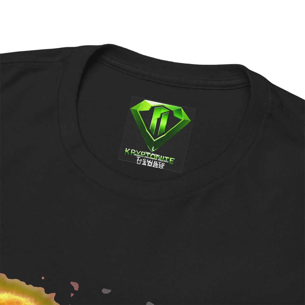 Melting Space Ship - Kryptonite T-Shirt | Kryptonite Black Unisex Tee, S-4XL
