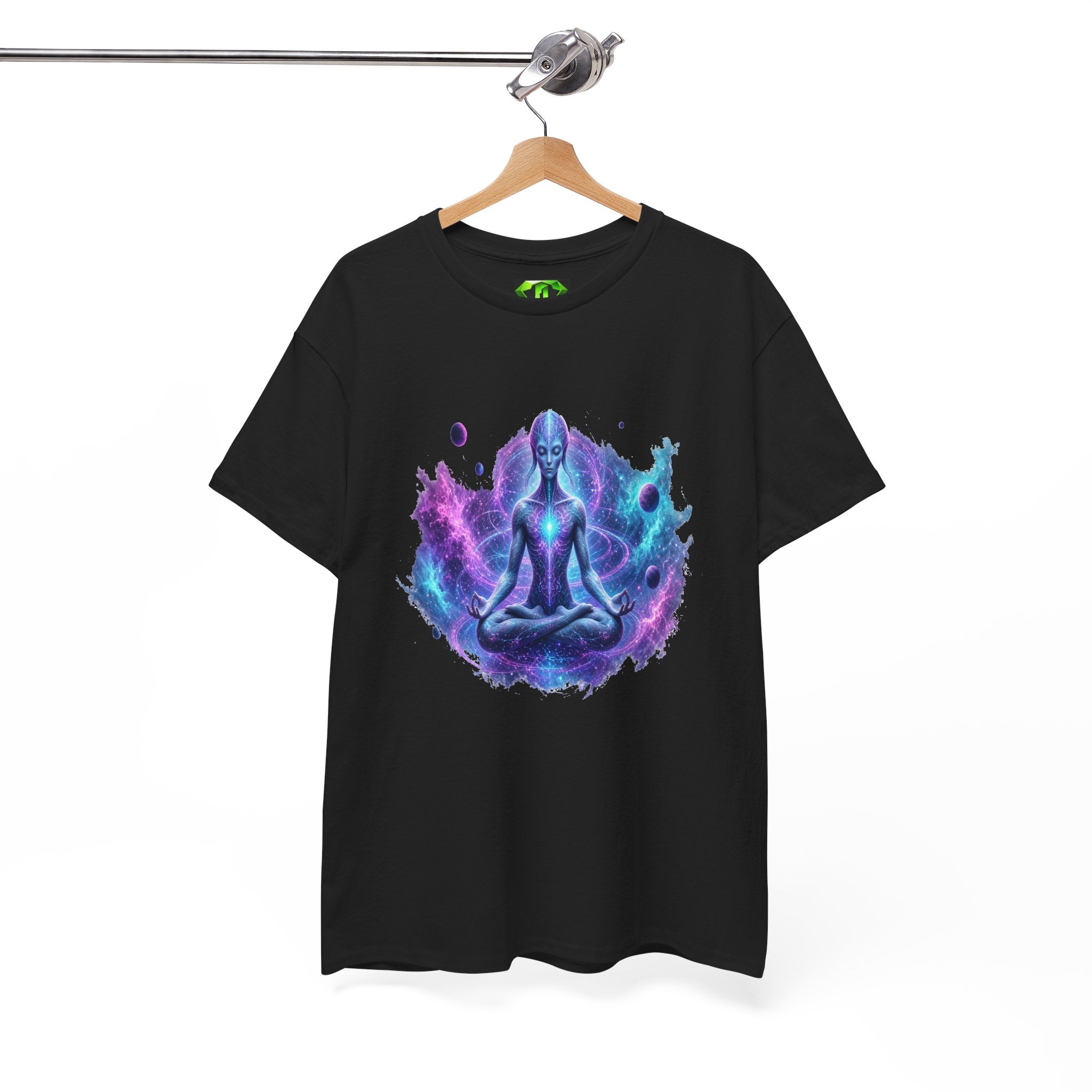 Alien Budda - Kryptonite T-Shirt | Kryptonite Black Unisex Tee, S-4XL