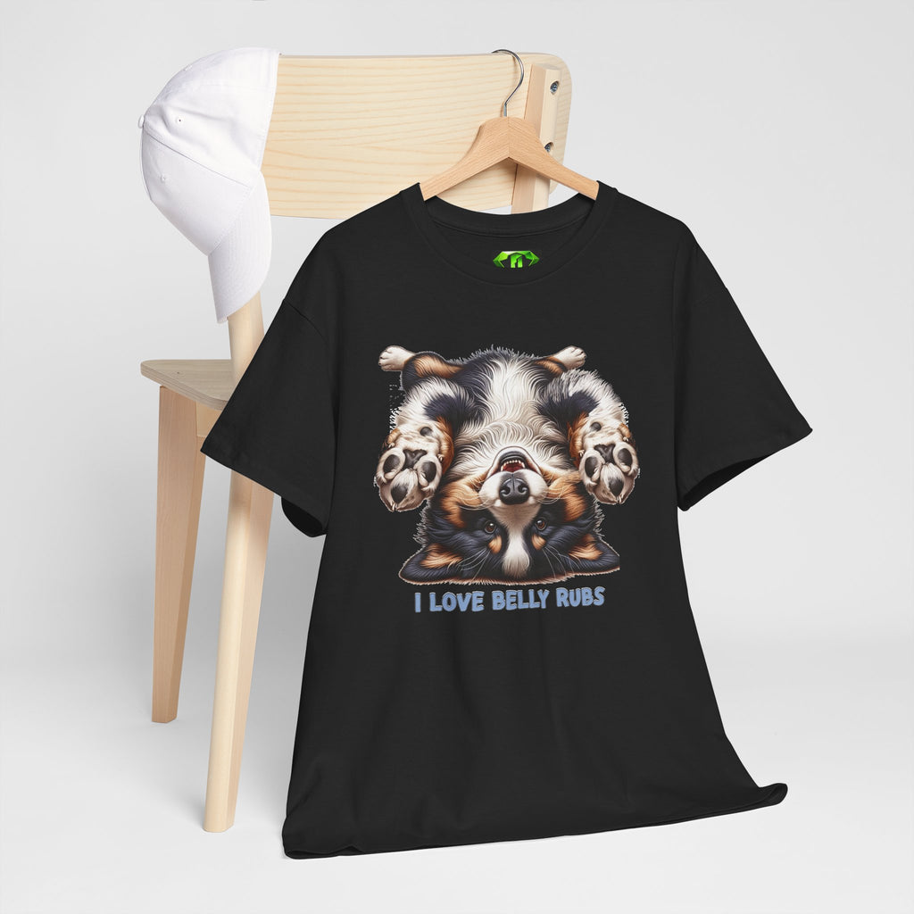 I love Belly Rubs -  Kryptonite T-Shirt | Kryptonite Black Unisex Tee, S-4XL